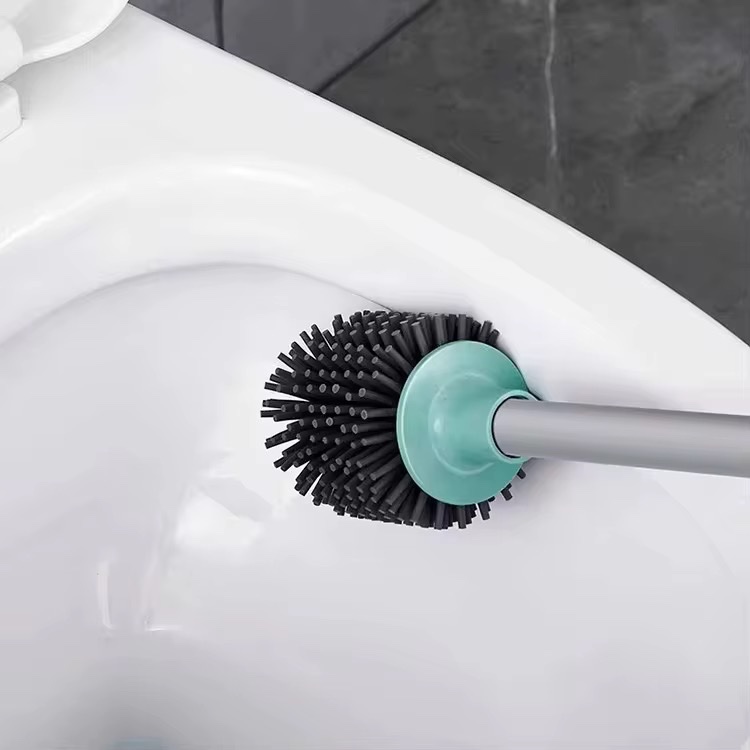 Brosse WC En Silicone Haute Qualité SOSO Hi - Support Mural Sans Perçage Et Système Anti-Goutte - Photo 4