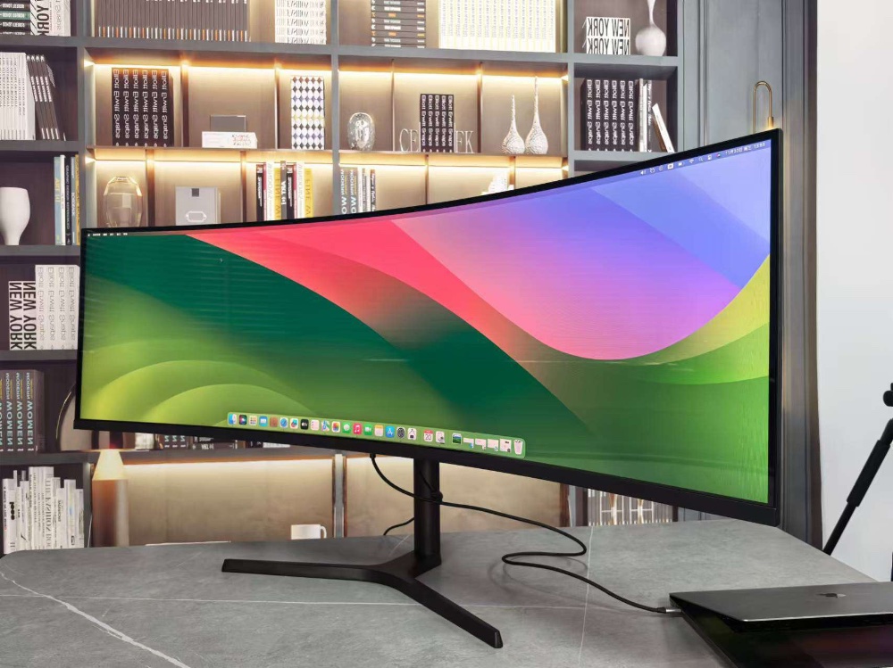 🖥️ Moniteur IPS Ultra Large 49 pouces – 5K Courbé - Photo 3