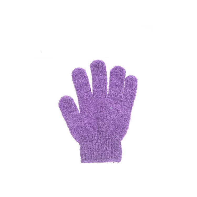 Lot de 10 gants de douche exfoliants double-face (5 doigts) — Polyester/Nylon