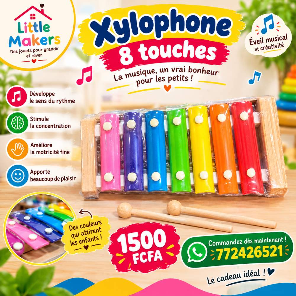 🧸✨ Little Makers 🎨 Jouets d’éveil &amp; éducatifs 🧠 Apprendre en s’amusant ! 💛 Éveillons la créativité des petits 