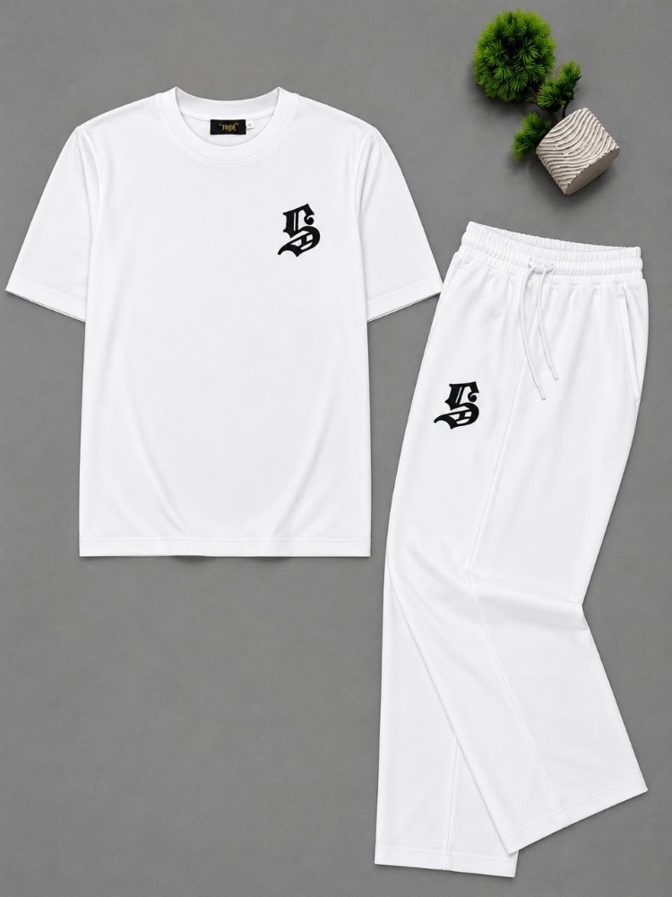 Ensemble t-shirt + pantalon large